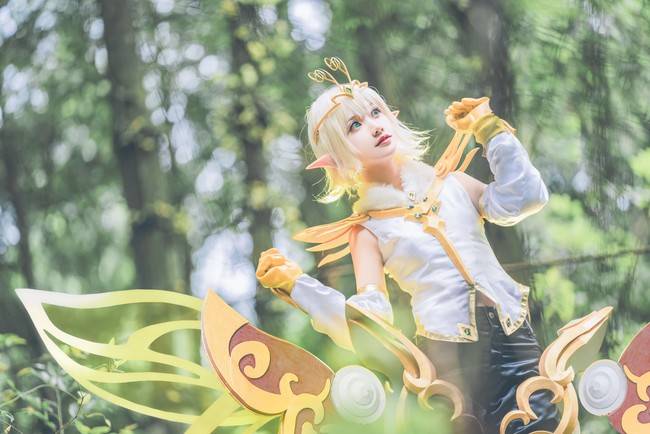 Cosplay福利/王者荣耀 孙膑cosplay Cn：甲涟鱼鱼