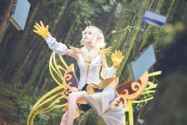 Cosplay福利/王者荣耀 孙膑cosplay Cn：甲涟鱼鱼