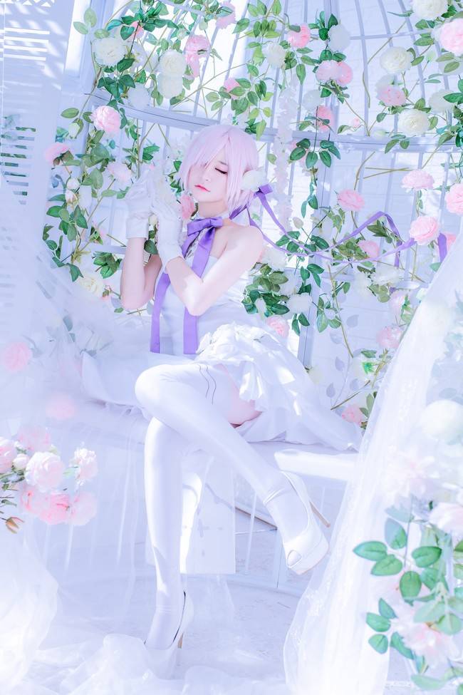 Cosplay福利/玛修cosplay cn:淼唯Jaune 摄影：馒头