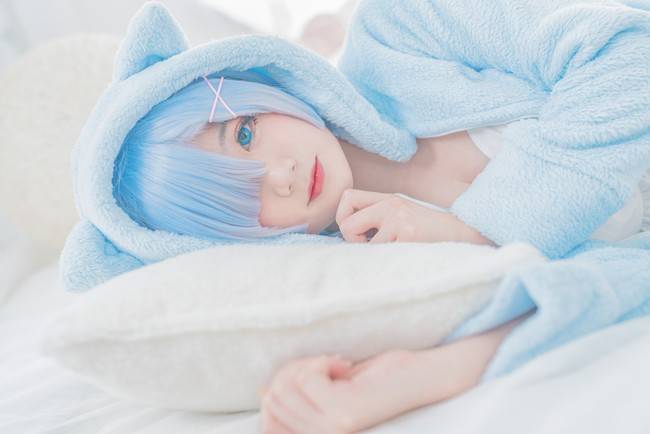 Cosplay福利/蕾姆cos Cn：流沄 摄影：步步