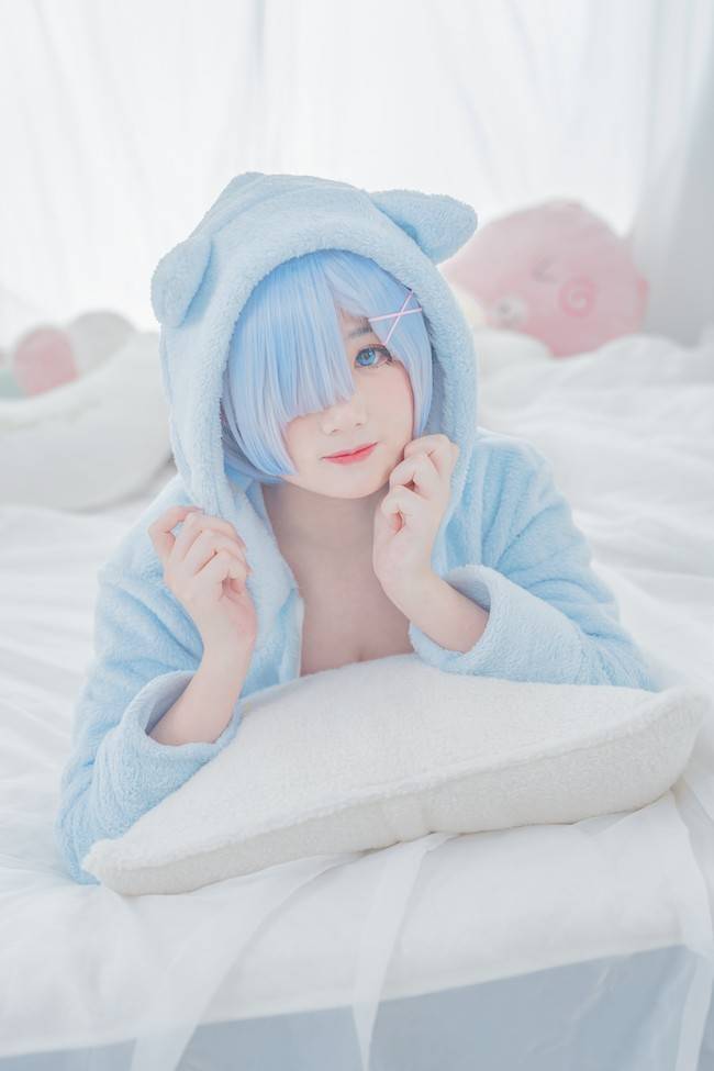 Cosplay福利/蕾姆cos Cn：流沄 摄影：步步