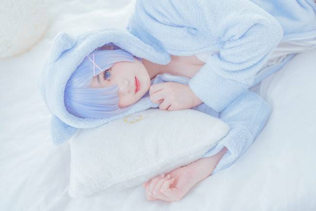 Cosplay福利/蕾姆cos Cn：流沄 摄影：步步