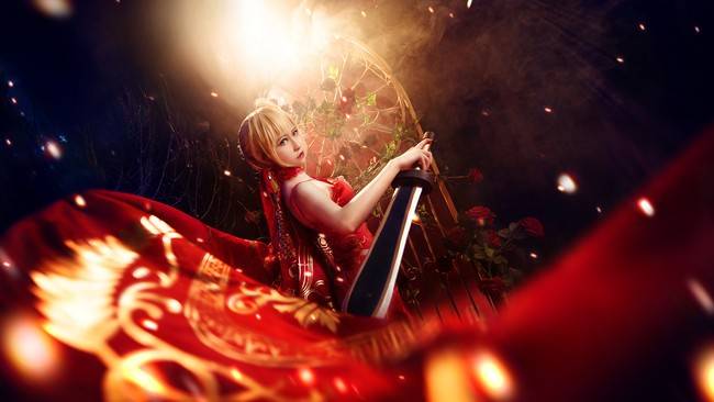 Cosplay福利/尼禄·克劳狄乌斯cosplay Cn：淼唯Jaune 摄影：蓝星人兔子