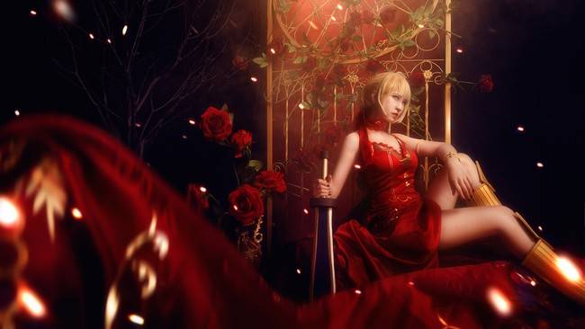 Cosplay福利/尼禄·克劳狄乌斯cosplay Cn：淼唯Jaune 摄影：蓝星人兔子