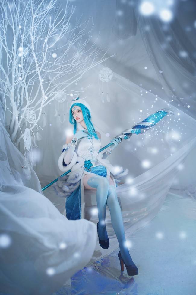 Cosplay福利/王昭君cosplay 这个腿我服了 Cn：戚顾儿