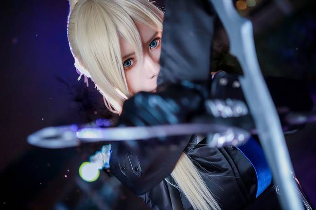 Cosplay福利/未来·黑夜使者 黑丝美腿 Cn：祭烛 摄影：你是老鼠吗