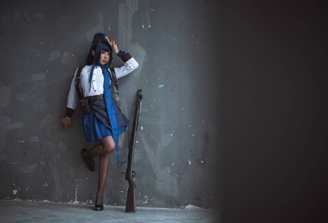 Cosplay福利/少女前线 八一式cosplay Cn：阿澄x