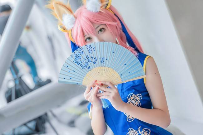 Cosplay福利/玉藻前 旗袍cosplay 摄影：肥恒