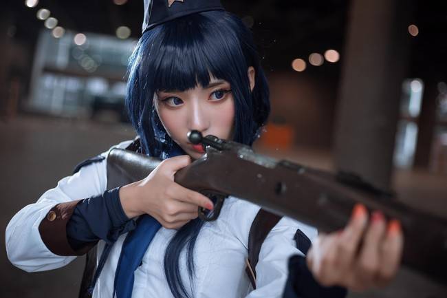 Cosplay福利/少女前线 八一式cosplay Cn：阿澄x