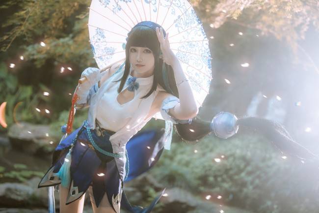 Cosplay福利/西施cosplay Cn：戚顾儿 摄影：菠蘿Boge