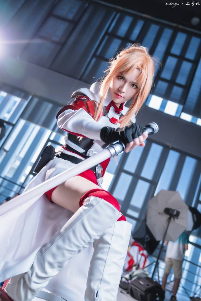 Cosplay福利/刀剑神域 亚丝娜cosplay Cn：梓墨Frigga