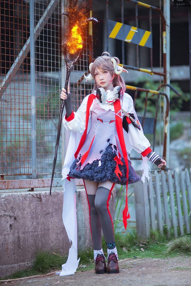 Cosplay福利/明日方舟 艾雅法拉cosplay Cn：妖少