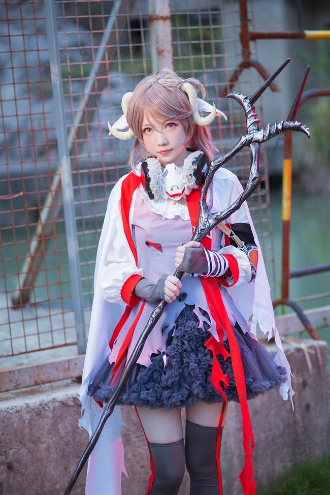 Cosplay福利/明日方舟 艾雅法拉cosplay Cn：妖少