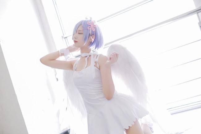 Cosplay福利/蕾姆 Cn：羽天Shine 摄影：哈士奇