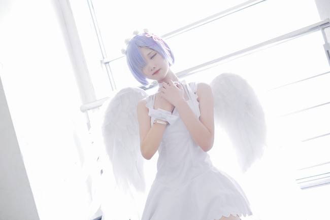 Cosplay福利/蕾姆 Cn：羽天Shine 摄影：哈士奇
