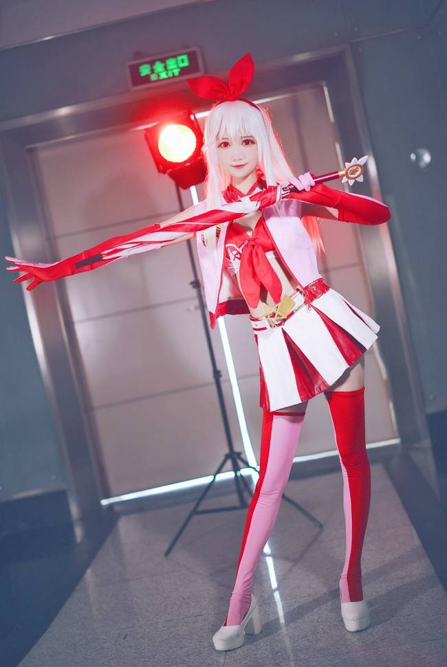 Cosplay福利/伊莉雅 绝对领域cosplay Cn：羽天Shine