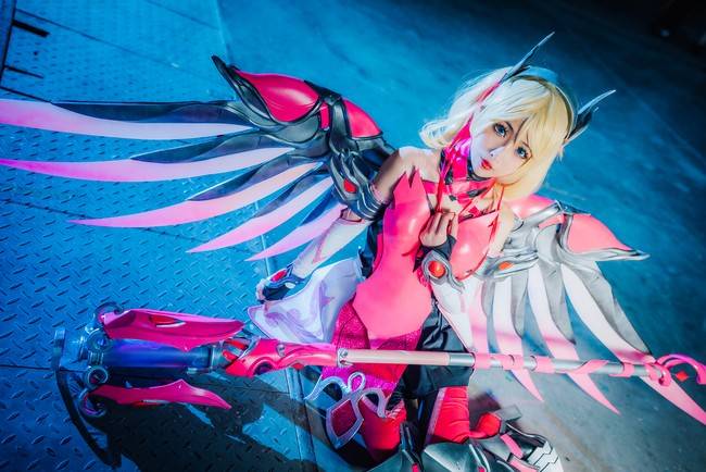 Cosplay福利/守望先锋 天使cosplay Cn：rioko凉凉子