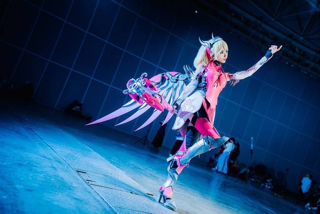 Cosplay福利/守望先锋 天使cosplay Cn：rioko凉凉子