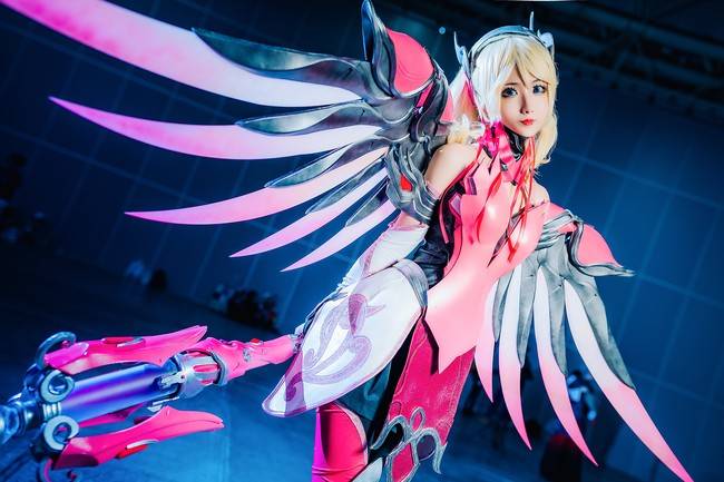 Cosplay福利/守望先锋 天使cosplay Cn：rioko凉凉子