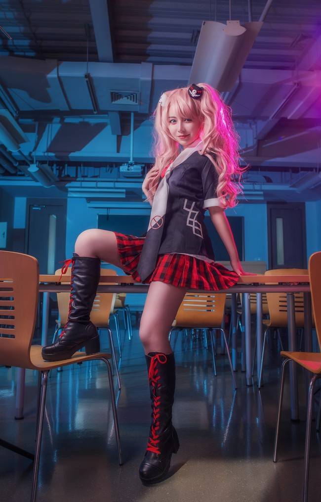 Cosplay福利/弹丸论破 江之岛盾子cosplay Cn：子楚