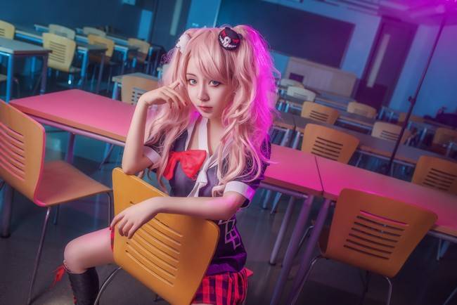 Cosplay福利/弹丸论破 江之岛盾子cosplay Cn：子楚