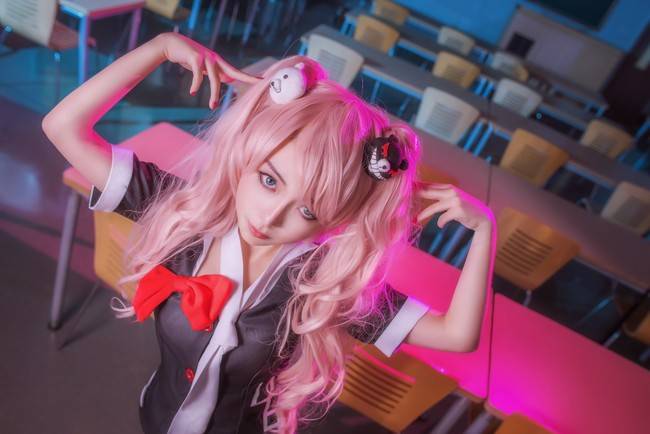 Cosplay福利/弹丸论破 江之岛盾子cosplay Cn：子楚