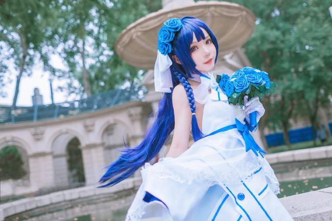 Cosplay福利/崩坏学园 雷电芽衣cosplay Cn：花柒