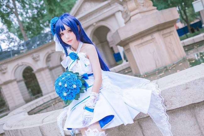 Cosplay福利/崩坏学园 雷电芽衣cosplay Cn：花柒