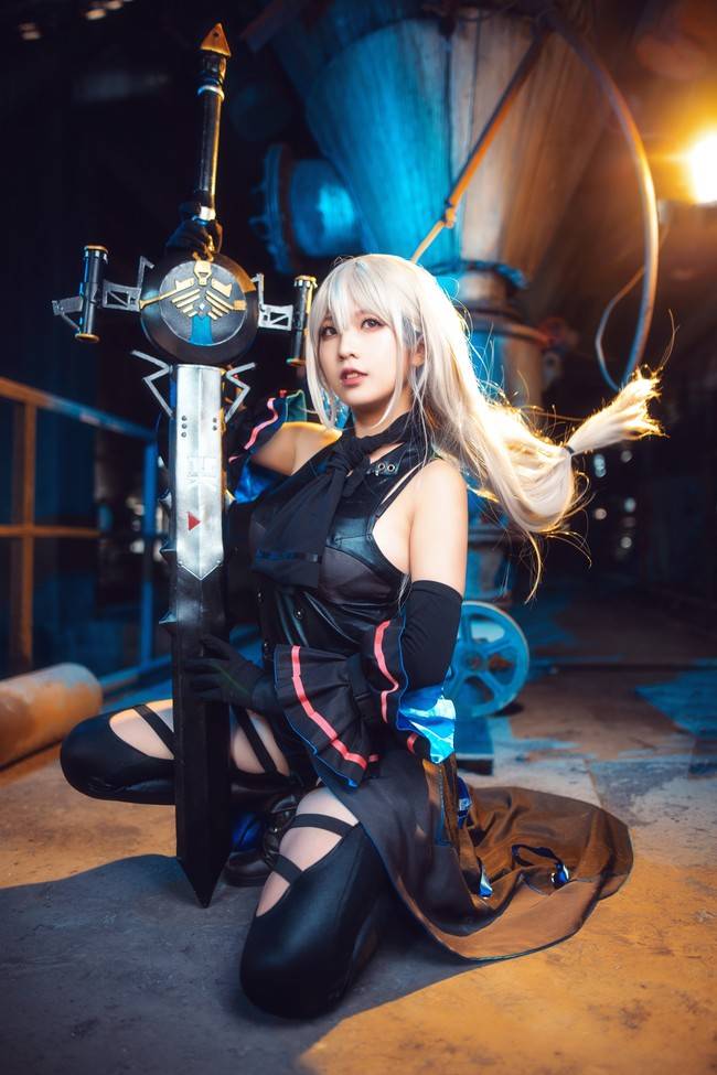 Cosplay福利/明日方舟 斯卡蒂cosplay Cn：寞羽