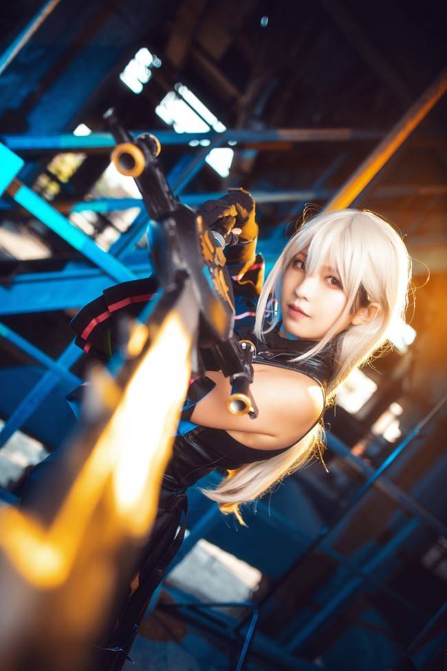 Cosplay福利/明日方舟 斯卡蒂cosplay Cn：寞羽