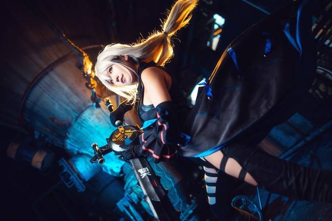 Cosplay福利/明日方舟 斯卡蒂cosplay Cn：寞羽