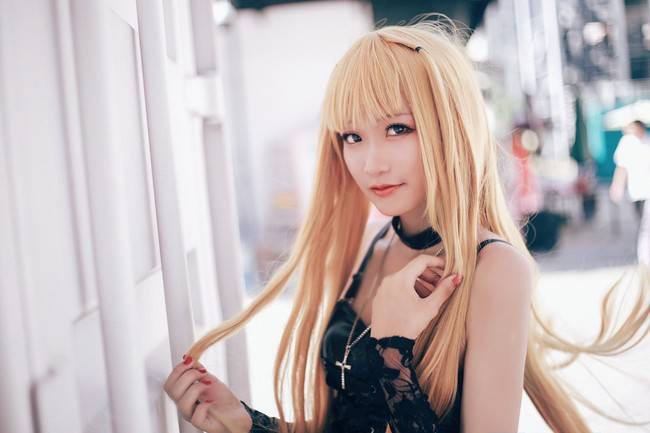 Cosplay福利/死亡笔记 弥海砂cosplay Cn：三笑