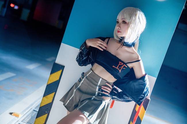 Cosplay福利/Fate/Grand Order 黑呆cosplay Cn：啾咕啾_蓝缡