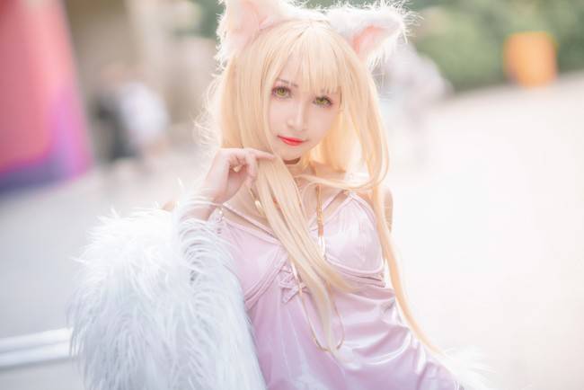 Cosplay福利/阿狸cosplay Cn：芝士不想被吃