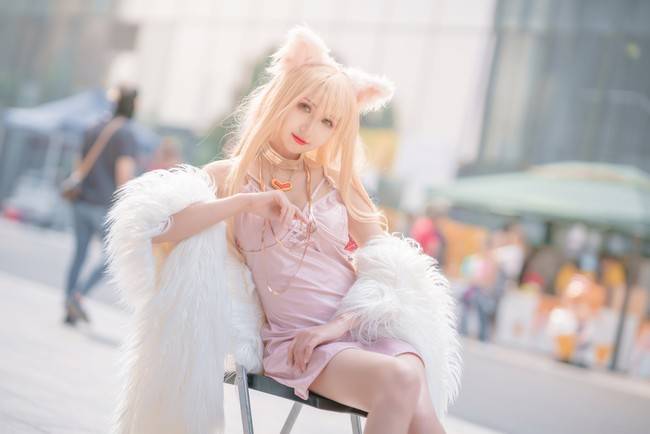 Cosplay福利/阿狸cosplay Cn：芝士不想被吃