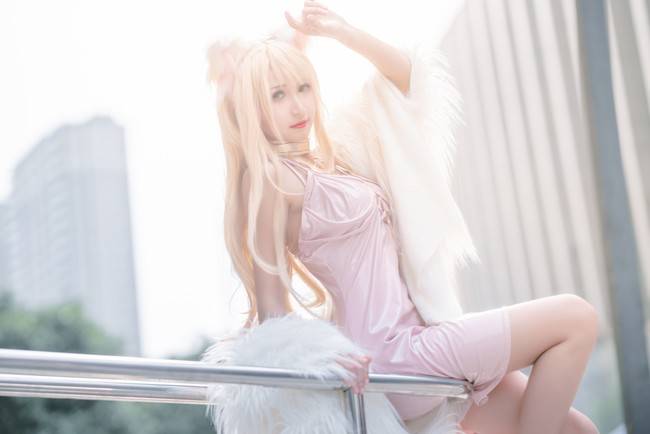 Cosplay福利/阿狸cosplay Cn：芝士不想被吃