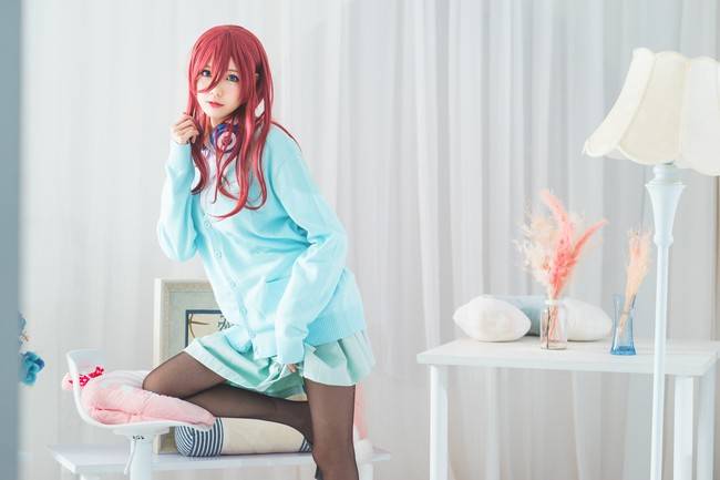 Cosplay福利/五等分的花嫁 中野三玖cosplay Cn：炸酱沐沐