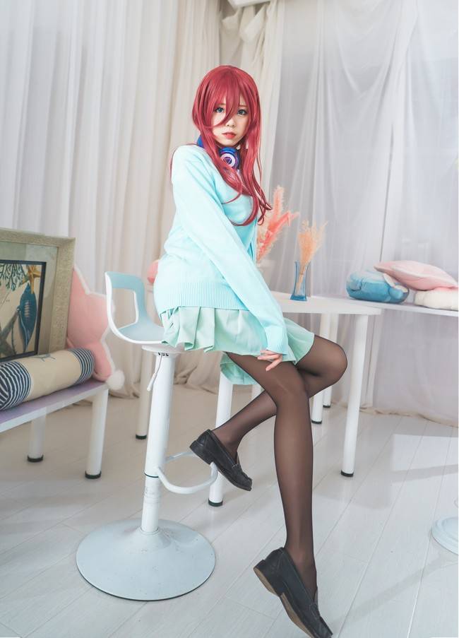 Cosplay福利/五等分的花嫁 中野三玖cosplay Cn：炸酱沐沐