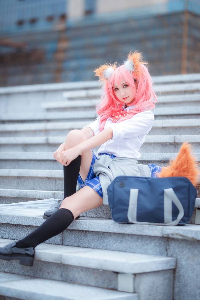 Cosplay福利/玉藻前cosplay Cn：芝士不想被吃
