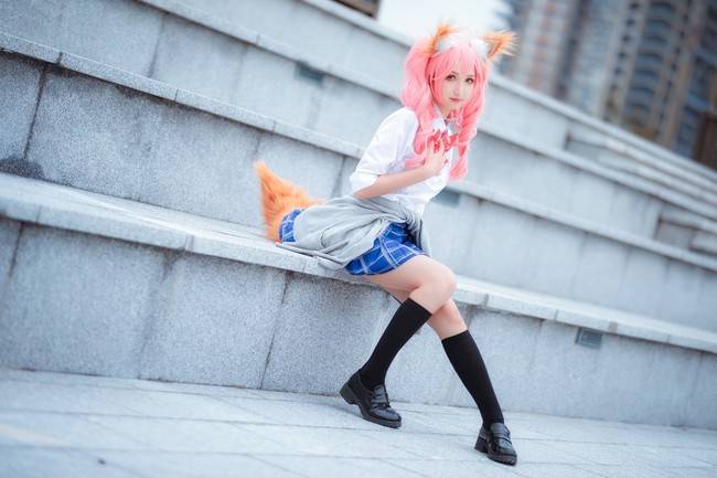 Cosplay福利/玉藻前cosplay Cn：芝士不想被吃