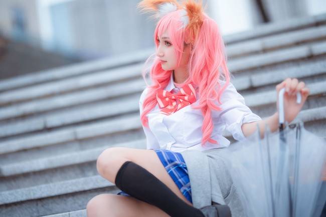 Cosplay福利/玉藻前cosplay Cn：芝士不想被吃