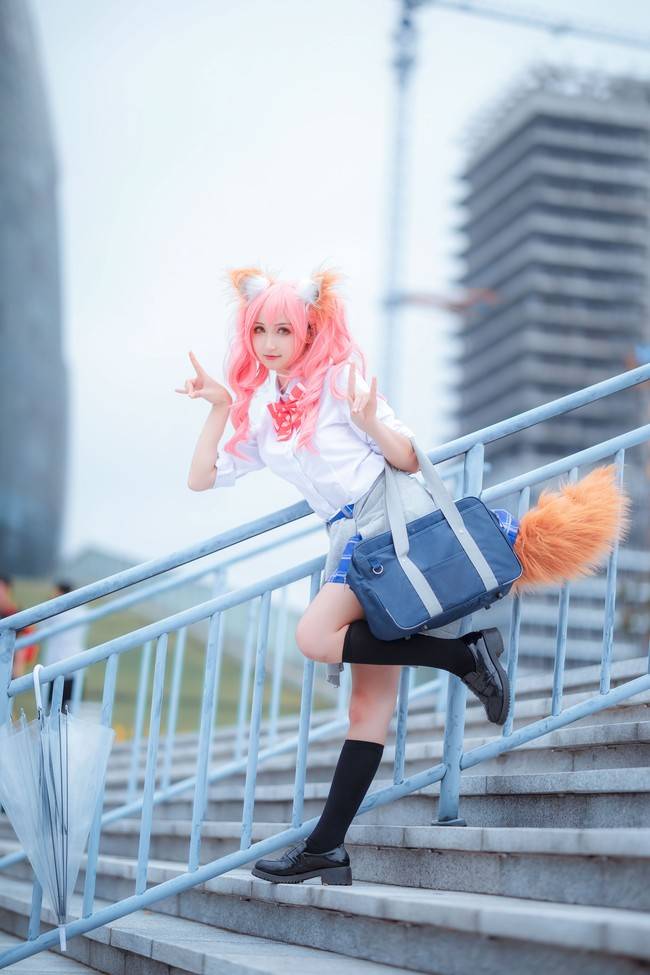 Cosplay福利/玉藻前cosplay Cn：芝士不想被吃