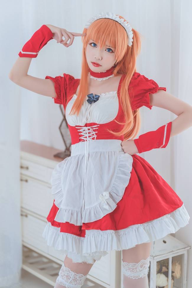 Cosplay福利/新世纪福音战士 角色：eva Cn：炸酱沐沐