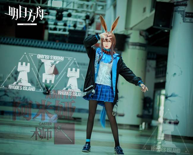 Cosplay福利/明日方舟 阿米娅cosplay Cn：白西瓜SY