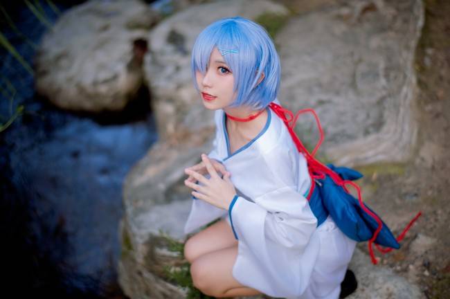 Cosplay福利/蕾姆cosplay Cn：花柒