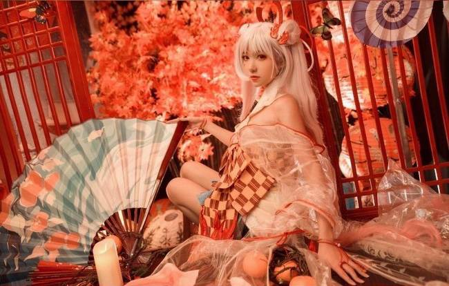 Cosplay福利/阴阳师 不知火舞cosplay Cn：小桃子~