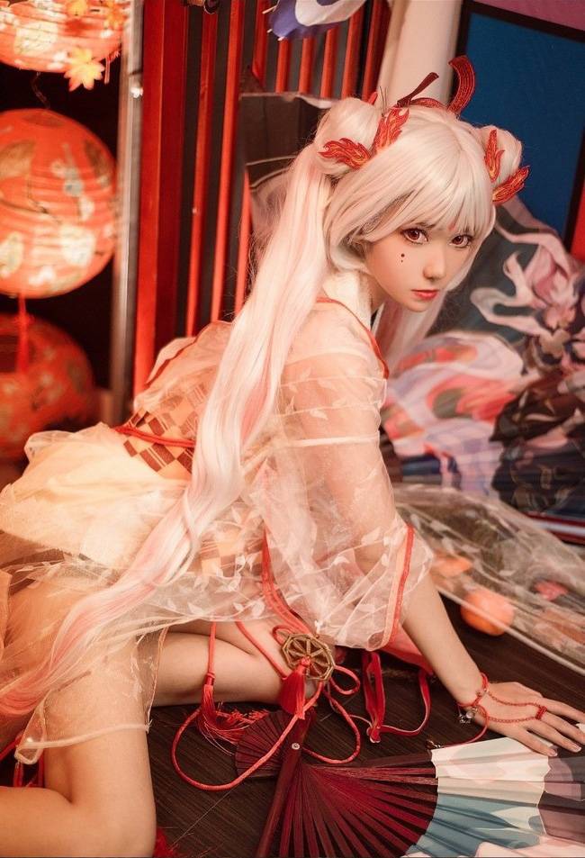 Cosplay福利/阴阳师 不知火舞cosplay Cn：小桃子~