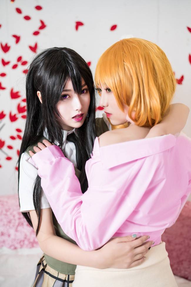 Cosplay福利/蓝原柚子 蓝原芽衣cosplay