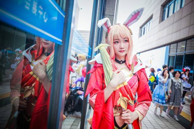 Cosplay福利/王者荣耀 公孙离cosplay Cn：三笑