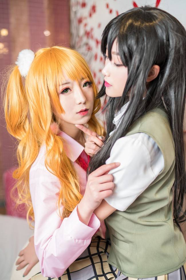 Cosplay福利/蓝原柚子 蓝原芽衣cosplay